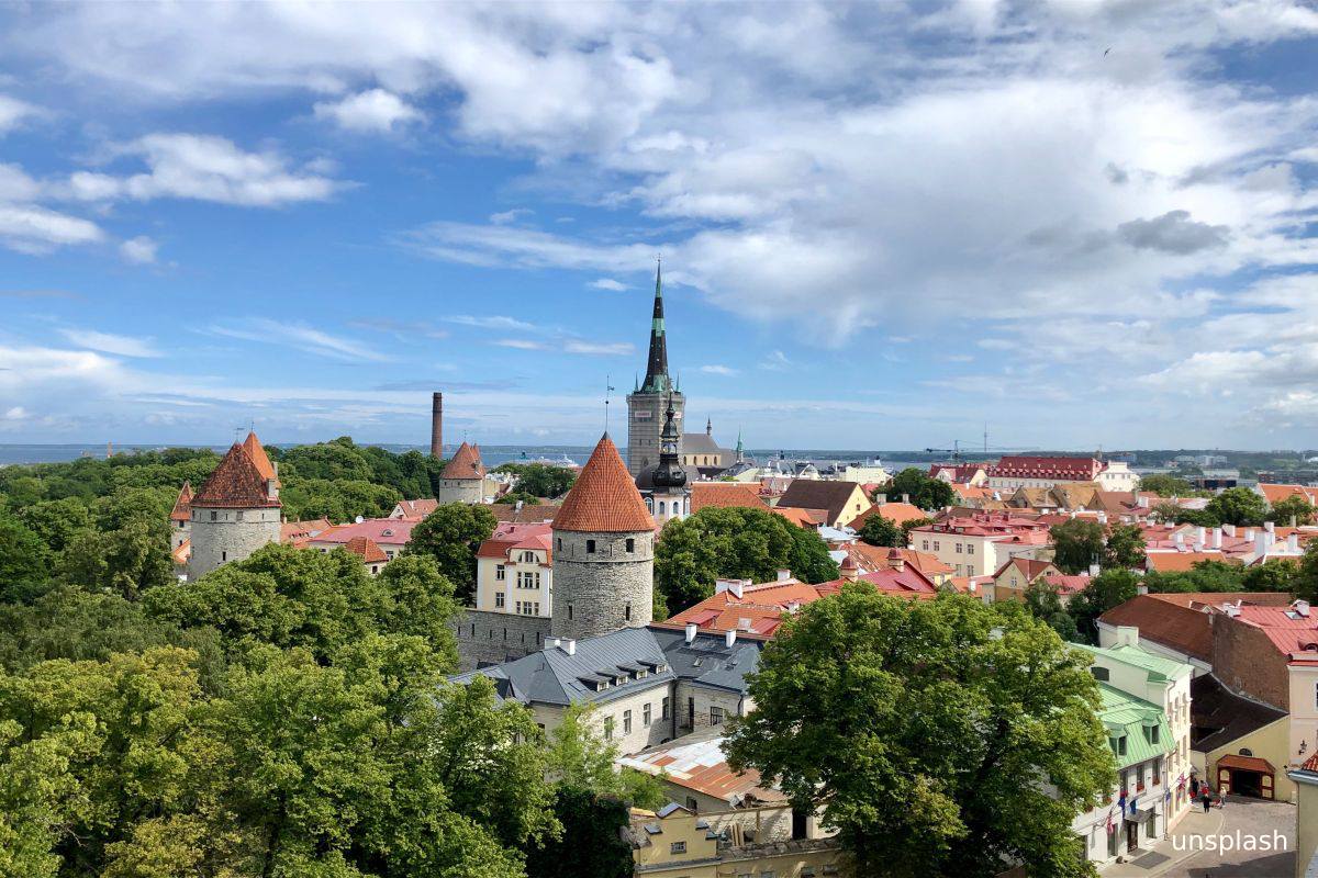 Hoofdsteden Baltische Staten Afbeelding